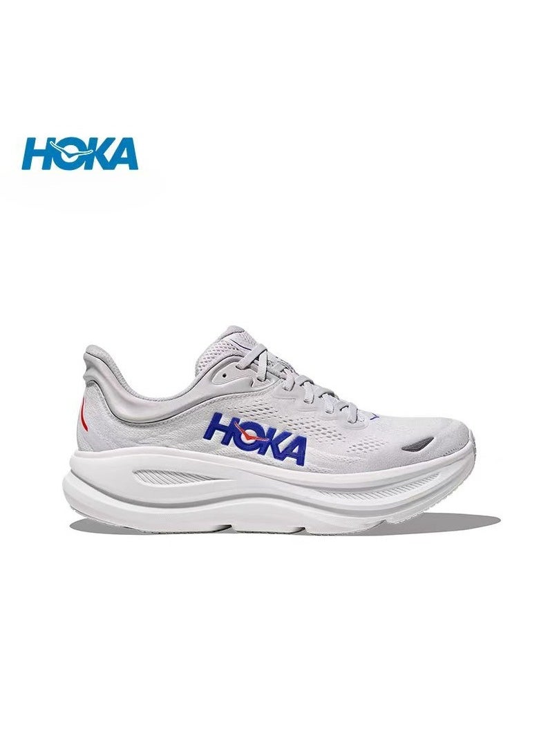 HOKA Men's Lightweight Comfortable And Cushioned BONDI 9 Running Shoes