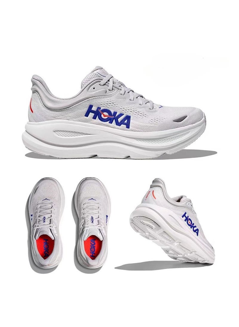 HOKA Men's Lightweight Comfortable And Cushioned BONDI 9 Running Shoes