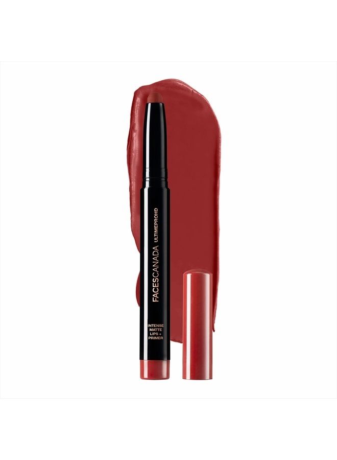 Facescanada Faces Canada Ultime Pro HD Intense Matte Lips + Primer Bloodmoon 20 1.4g - Image 1