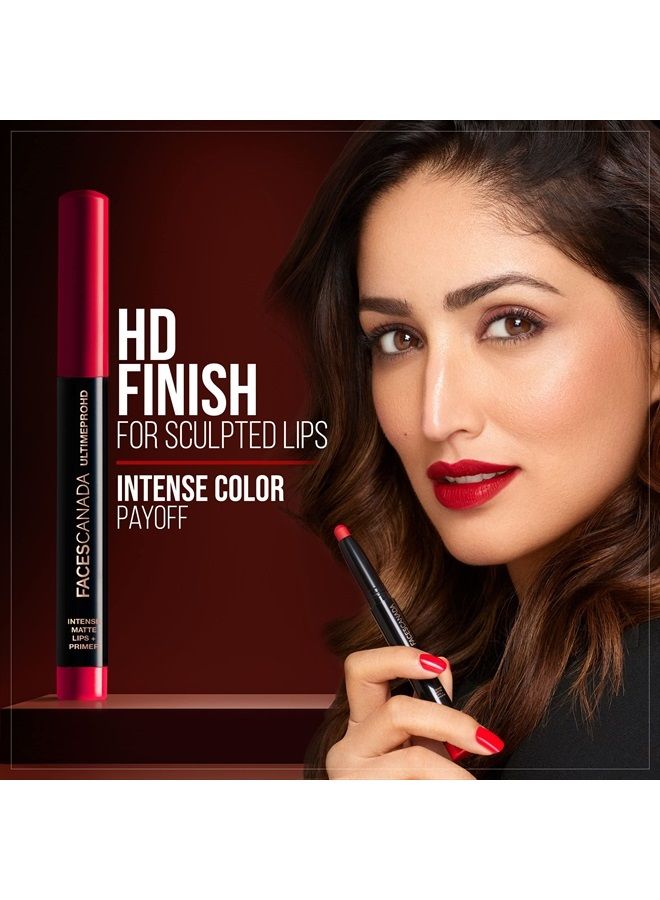 Facescanada Faces Canada Ultime Pro HD Intense Matte Lips + Primer Bloodmoon 20 1.4g - Image 5