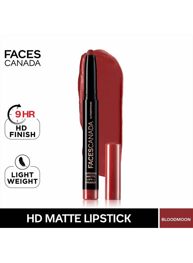 Facescanada Faces Canada Ultime Pro HD Intense Matte Lips + Primer Bloodmoon 20 1.4g - Image 2