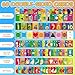 HugHush Toddler Flash Cards Baby Cognitive Flashcards for Kids Alphabet Animals Numbers Shapes Colors First Words Body Parts Foods Educational Toys Preschool Kindergarten Learning Activities - Image 4