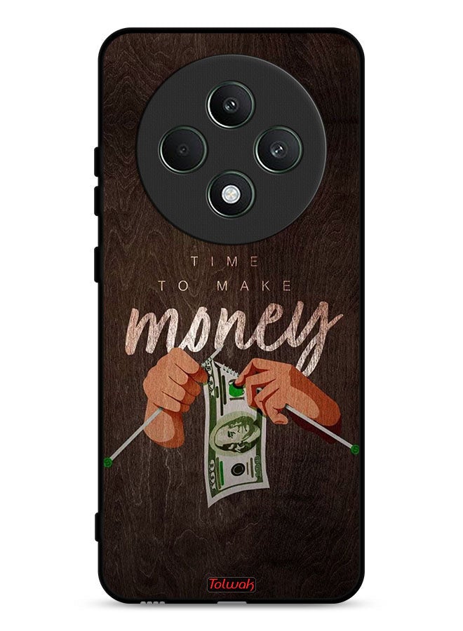 Tolwak Oppo Reno12 F 5G Protective Case Cover Time To Make Money - Image 1