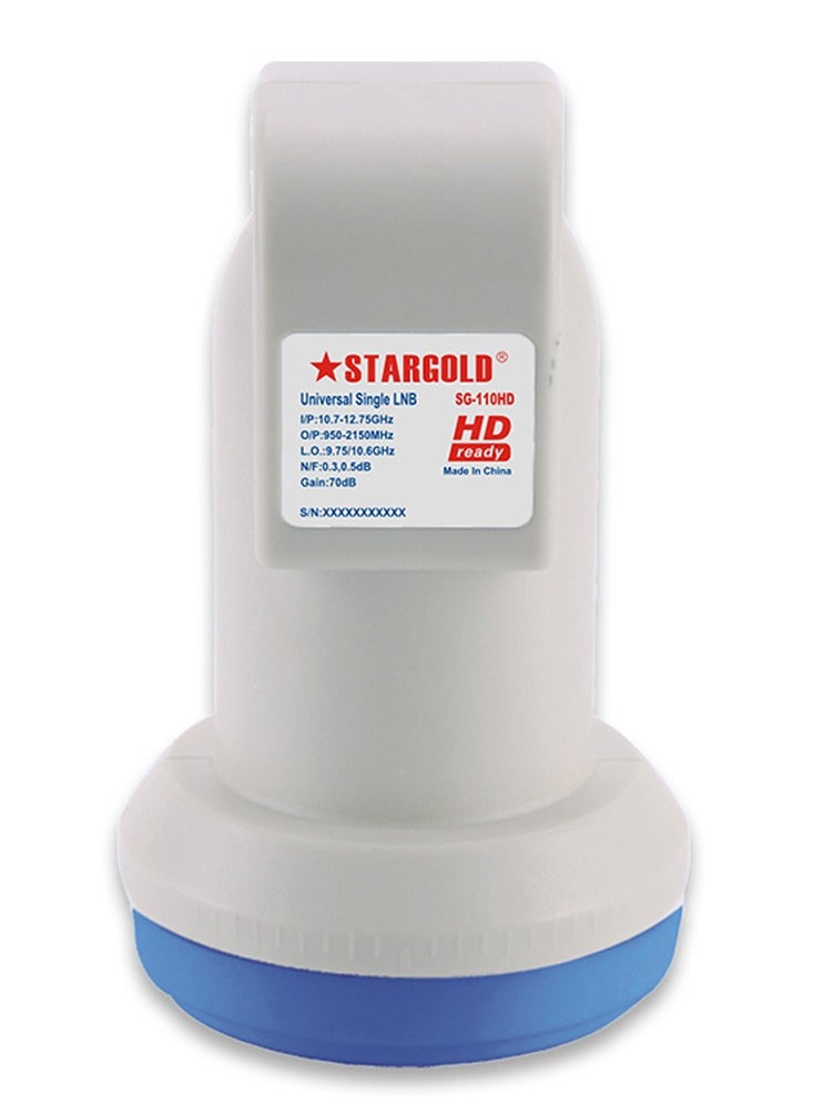Stargold Universal Single LNB Full HD 1080 Ultra HD 4K High Quality Digital Reception 