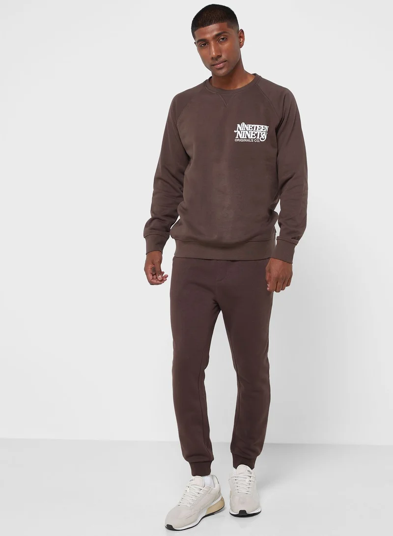 JACK & JONES Slogan Sweatshirt