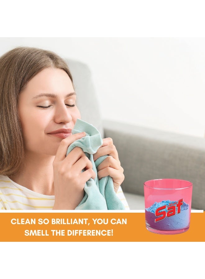 اس اي اف مسحوق غسيل ساف الازرق 15 كيلو | مسحوق الغسيل الثقيل | تفتيح وإزالة البقع - Image 2