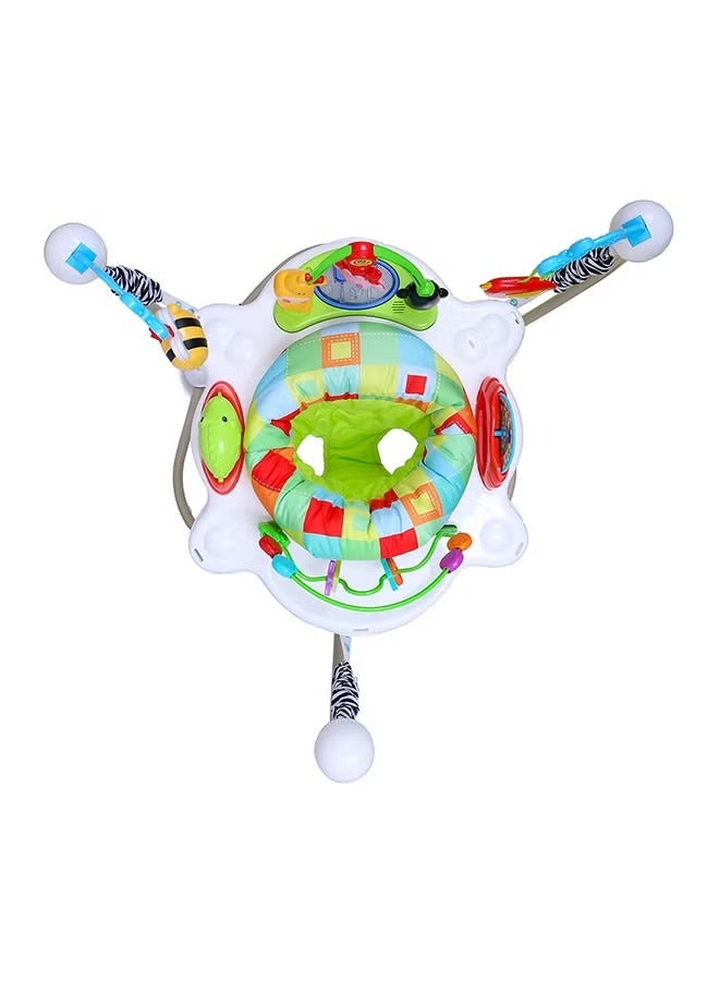 Baby Bouncer & Bouncy Toy with Removable Toys, Infant Activity Center with Music, Lights & Sounds - Image 3