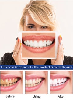 Kanza Teeth Whitening Essence Oral Hygiene Cleaning Serum White Teeth Oral Hygiene Tooth Whitening Removes Plaque & Stains Tooth Bleaching Oral Cleanser for Men and Women 10ml  - Image 4
