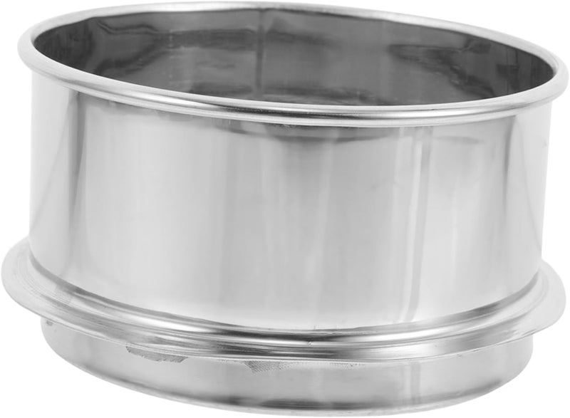 DIYEAH Fine Mesh Stainless Steel Round Sieve Strainer for Ceramic Slurry and Glaze Filtration Ergonomic Design for Efficient Filtering Pottery Applications - Image 1