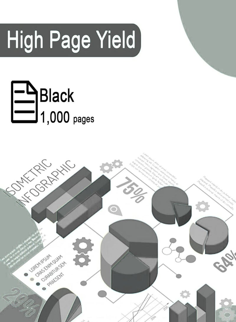 FQ HP LaserJet Pro M15A Printer Ink Cartridge, LaserJet Pro M15W Printer Ink Replacement, HP CF244A Black Ink - Image 4