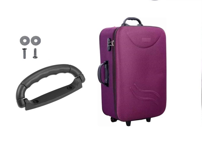 Tumery Repair Replacement Luggage Part Accessories for VIP Safari, American turistr, Skybag Suitcase Trolley Bag for Luggage Parts (1 Pcs Handle Black (LC)) - Image 1