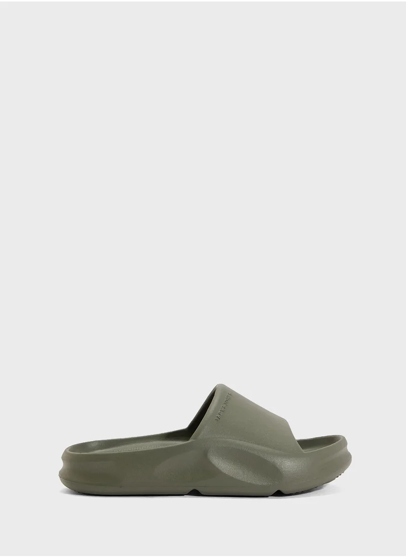 Jack & Jones Junior Kids Moulded Sliders