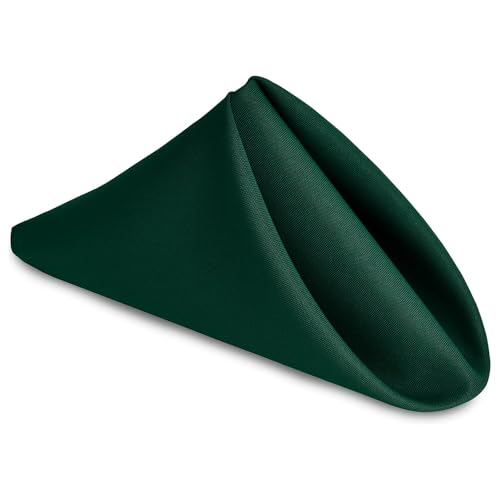 uniformer Table Napkins | Soft & Durable | Elegant Design for Dining | Perfect for Home, Weddings, Parties, & Events | Machine Washable | Durable & Stylish | Size 20x20 inches (Green_Pack of 12) - Image 2