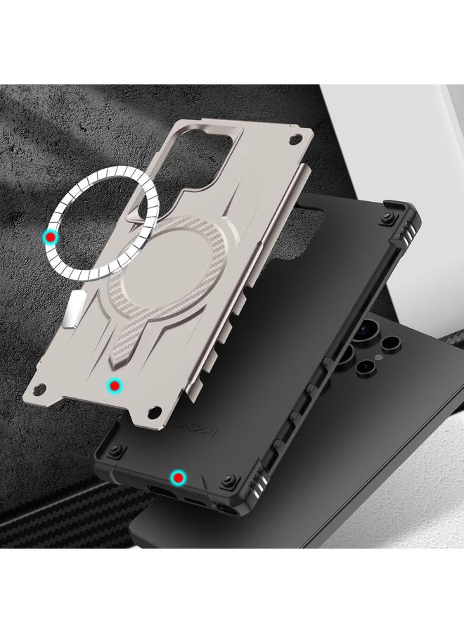 erorex Case For Samsung Galaxy S25 Ultra 5G Straship MagSafe TPU Hybrid PC Phone Case - Image 5