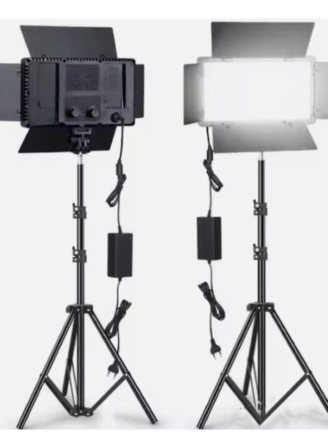 800 LED Video Light 60W with 3 Color Modes – White, Yellow, Mix – For Photography & Live Streaming - Image 1