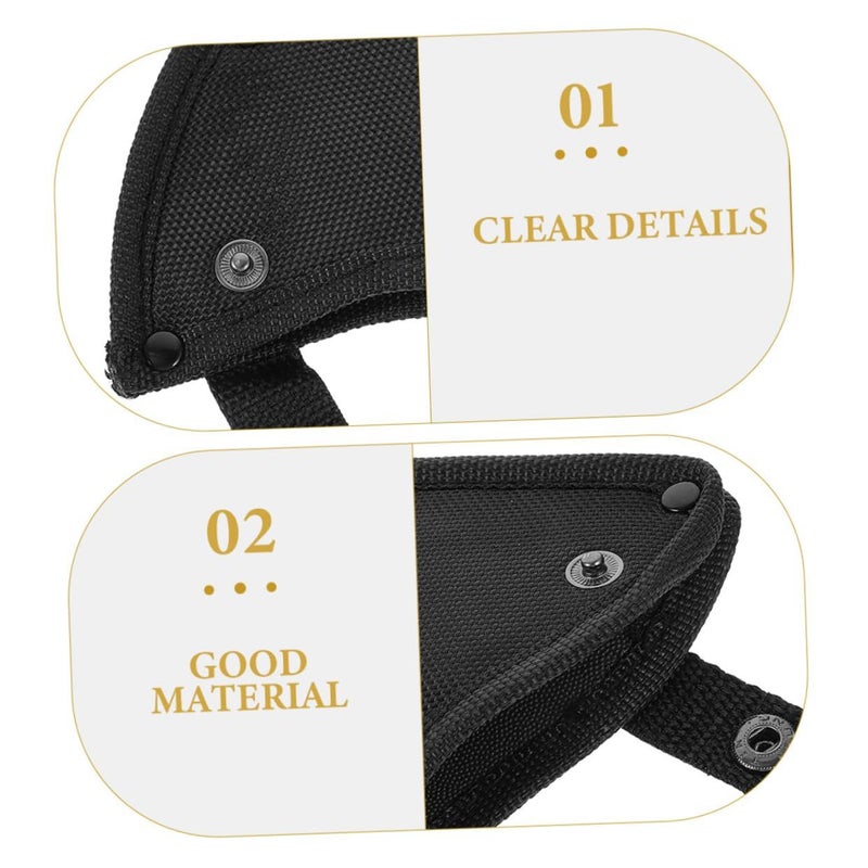 2pcs Portable Axe Case with Durable Nylon Cover Protective Hatchet Sleeve for Outdoor Camping - Image 5