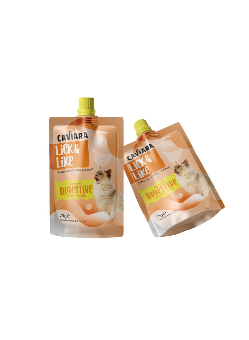 Caviara Puree with Chicken & Beef Diestion Support 75 gr
