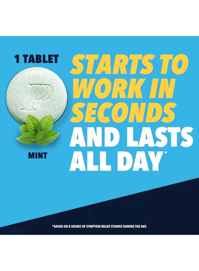 Pepcid Complete Acid Reducer + Antacid Chewable Tablets, Heartburn Relief, Mint, 50 ct - Image 2