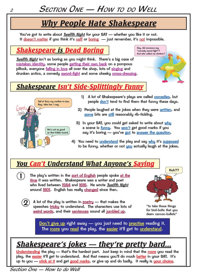 KS3 English Shakespeare Text Guide - Twelfth Night