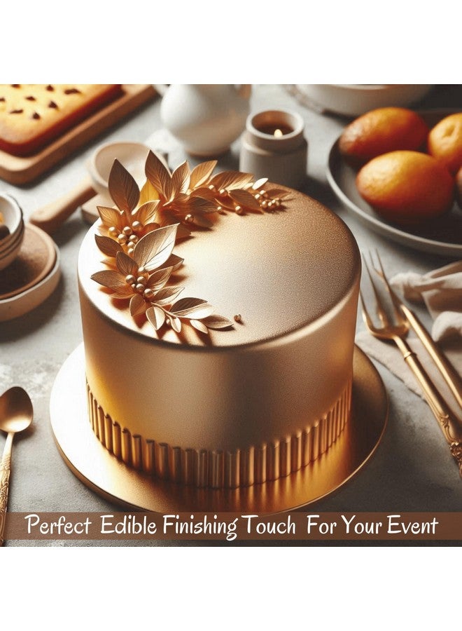 Confect Glistening Gold Metallic Sugar Paste | Edible Metallic Sugar Paste | Fondant for Cake Decoration | Edible Fondant Chefs Choice for Cake Decorating - 900 Gms - Image 2