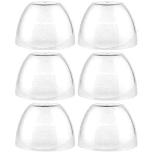 Maymom أغطية دومي من ميموم متوافقة مع زجاجات أفينت الطبيعية من مادة البولي بروبيلين أو الزجاج الطبيعي، غير متوافقة مع الأغطية الكلاسيكية، ليست قطع غيار أصلية من أفينت - Image 1