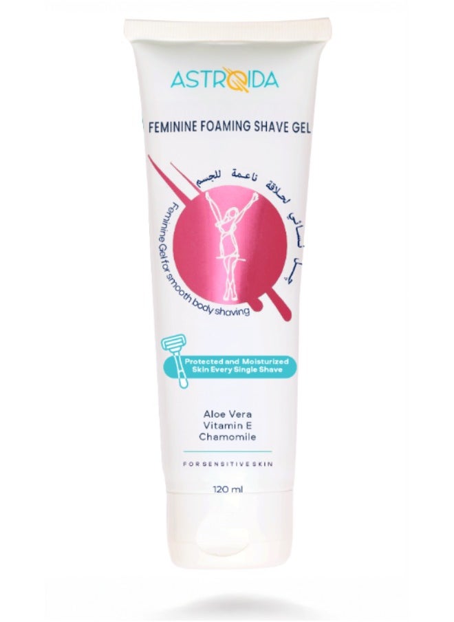 Astroida Feminine Foaming Shave Gel 120ml