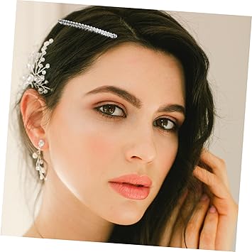 FUNOMOCYA 20 Teeth Metal Hair Comb Bridal Wedding Veil Comb Hair Wire Clips Twist for Wedding Fancy Diy HairPieces Headdresses Silver - Image 5