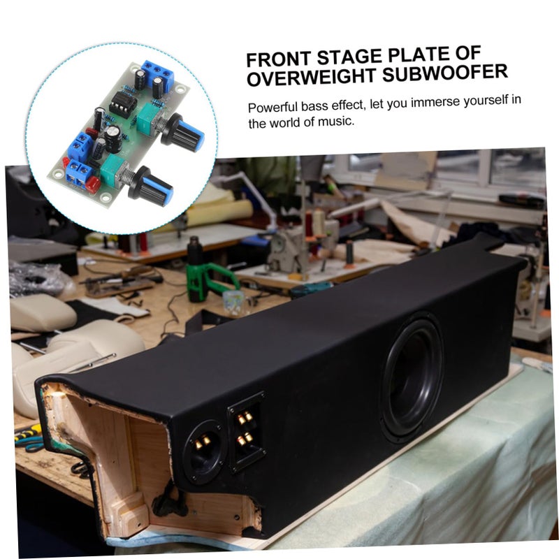 24V Digital Subwoofer Amplifier Board with Low Pass Filter Audio Power Module - Image 5