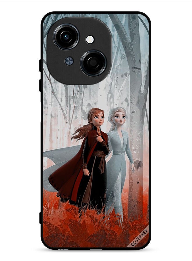 Covernex Tecno Spark Go 1 4G Protective Case Cover Frozen Sisters - Image 1