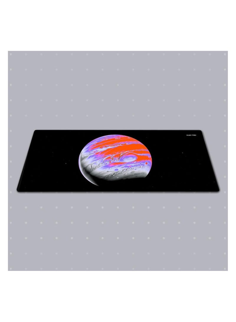 HUE PAD HUEPAD GALAXY SERIES Premium Mousepad HYDRAGLIDE Fabric Gaming Mousepad XL Desk Pad or Desk Mat with Carry Case Tube JUPITER 1 UV X-Large  - Image 2