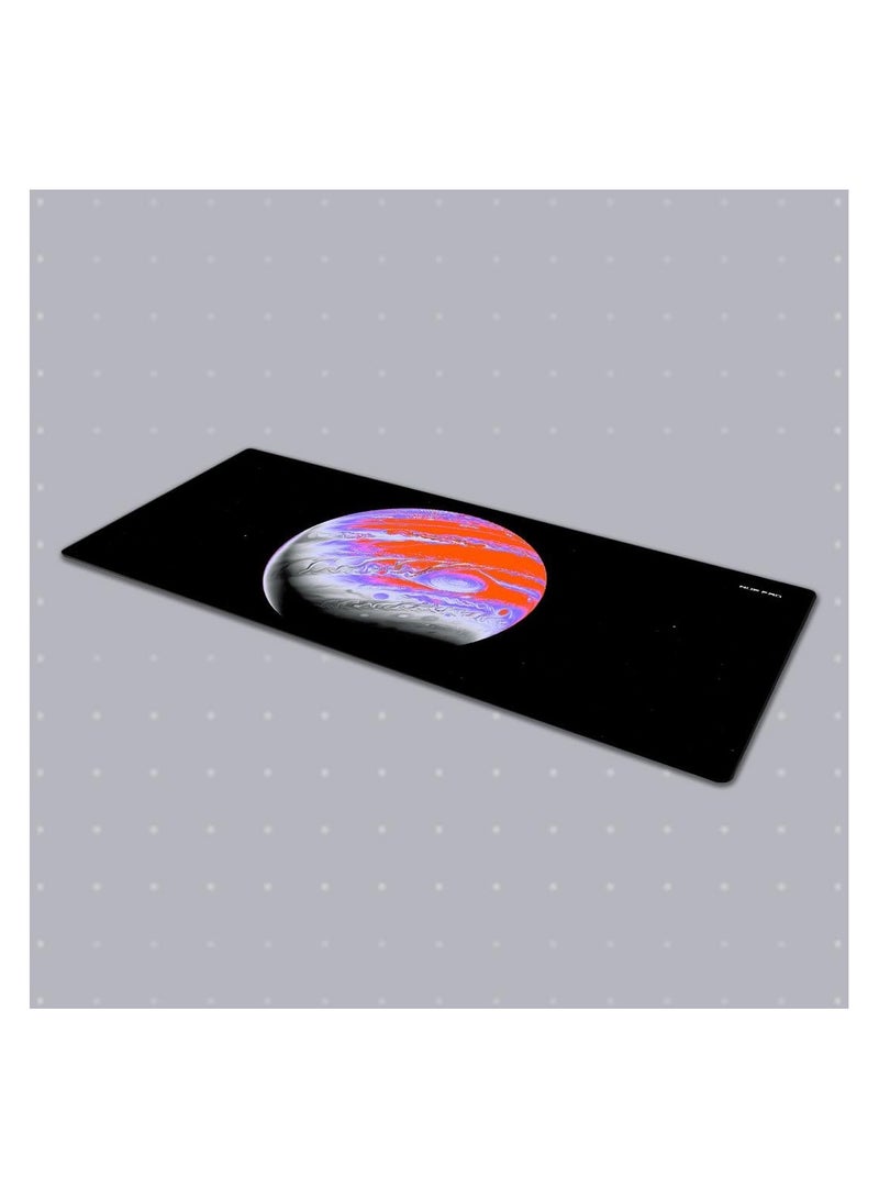 HUE PAD HUEPAD GALAXY SERIES Premium Mousepad HYDRAGLIDE Fabric Gaming Mousepad XL Desk Pad or Desk Mat with Carry Case Tube JUPITER 1 UV X-Large  - Image 3