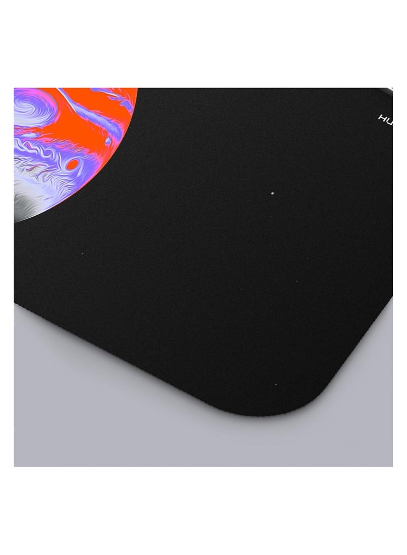 HUE PAD HUEPAD GALAXY SERIES Premium Mousepad HYDRAGLIDE Fabric Gaming Mousepad XL Desk Pad or Desk Mat with Carry Case Tube JUPITER 1 UV X-Large  - Image 4