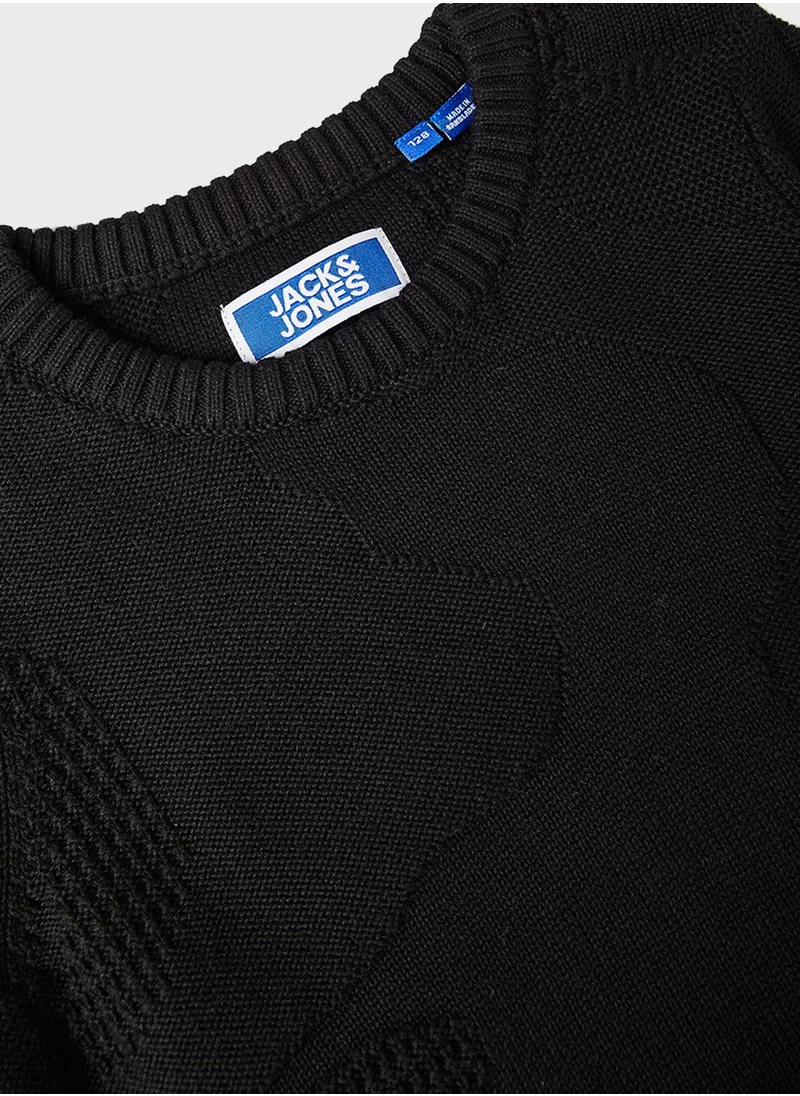 Jack & Jones Junior Kids Textured Sweater