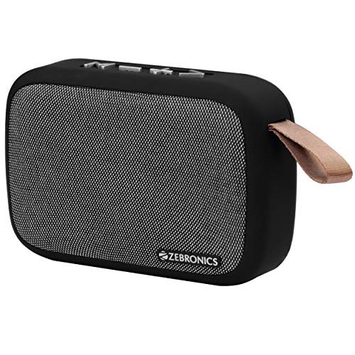 ZEBRONICS Zeb-Delight 3 Watt Wireless Bluetooth Portable Speaker (Blue) - Image 1