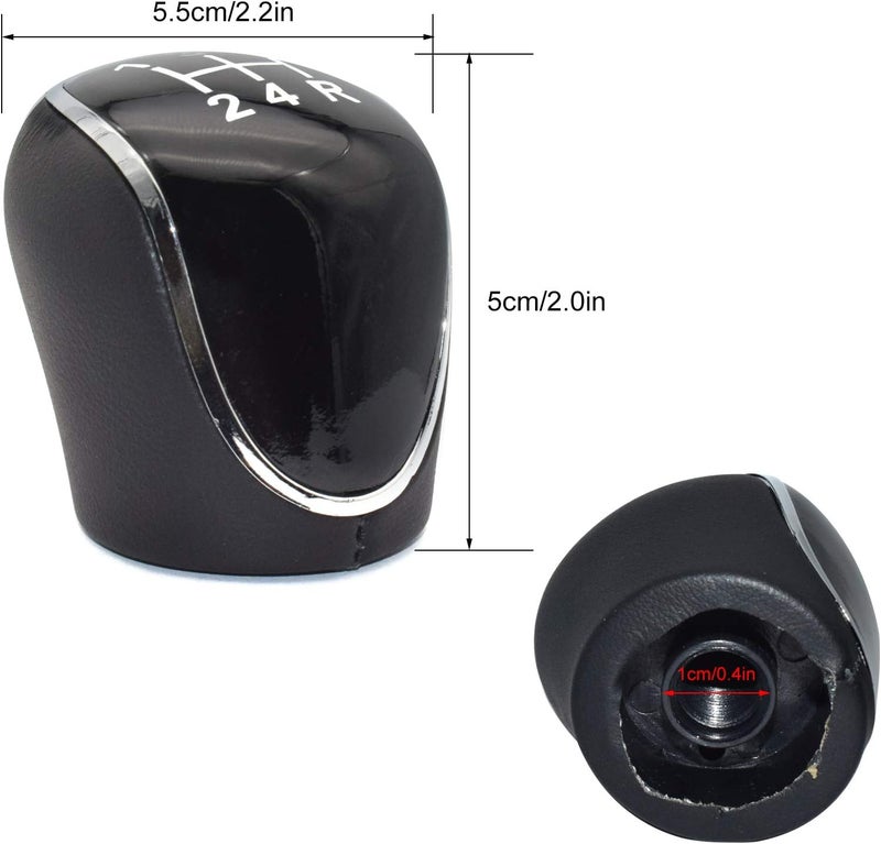 QASULER 5 Speed Manual Gear Shift Knob - Image 2