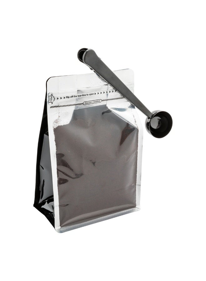 Restaurantware ملعقة قهوة سعة 1 ملعقة طعام، ملعقة قهوة متعددة الوظائف - مع مشبك مدمج، لقياس القهوة المطحونة، الإسبريسو، حبوب القهوة، مسحوق البروتين، وأكثر، ملعقة شاي من الفولاذ المقاوم للصدأ مطلية بالأسود - Image 2