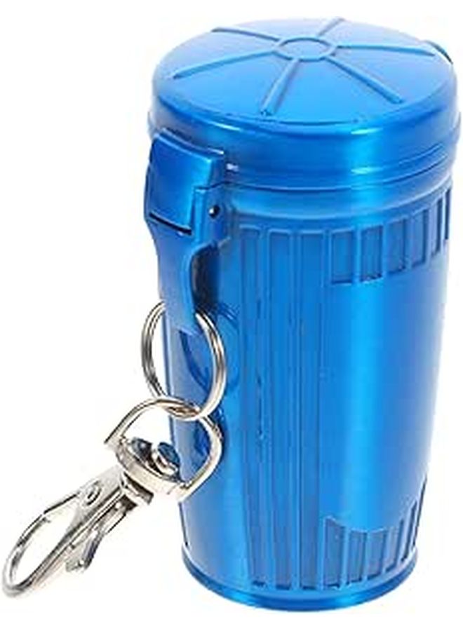 منفضة سجائر صغيرة محمولة بدون دخان مع غطاء مقاوم للرياح لحمل رماد السجائر للسفر في الهواء الطلق - Image 1