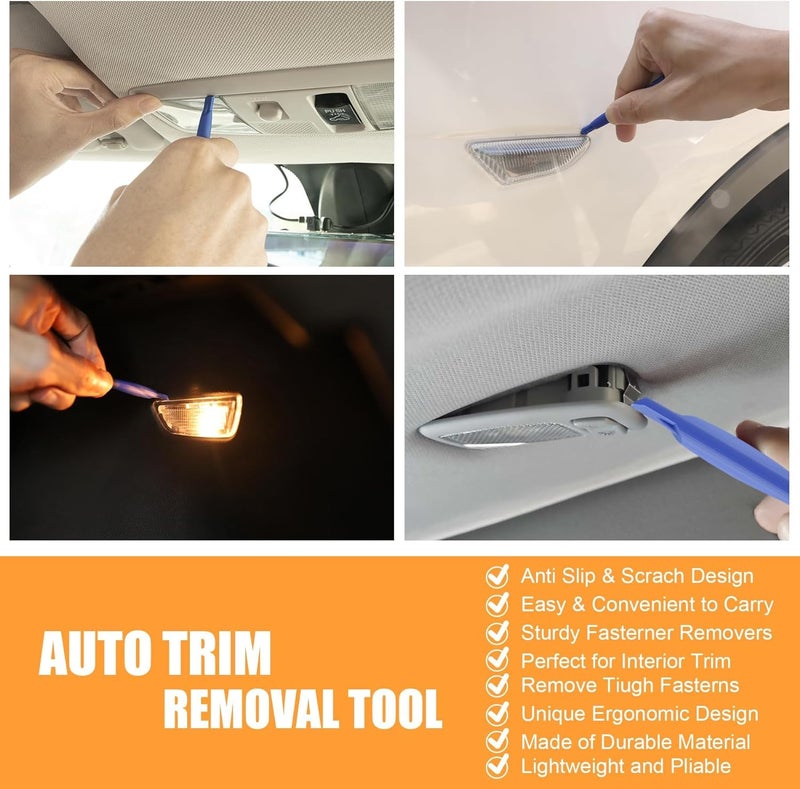 iFunyLED 24 Pieces Dome Light LED Car Interior Bulb Kit Set 194 T10 DE3175 578 31mm 42mm Bulbs Interior Replacement Lights for Car Map License Plate Door Side Marker Cornering Trunk Light - Warm White - Image 5