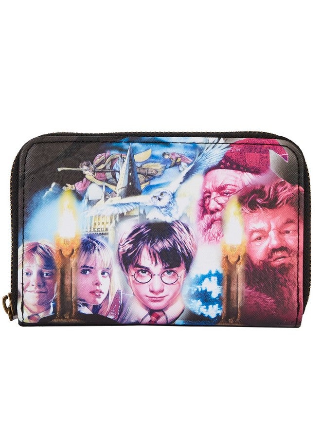 Loungefly Harry Potter Scorcerers Stone Zip Around Wallet - Image 1