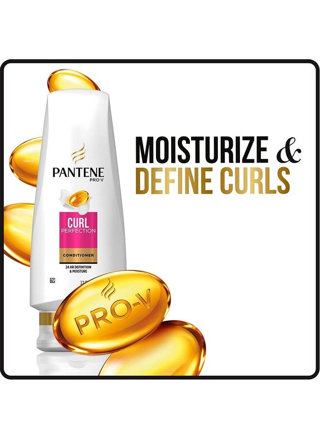 Pantene Pantene Pro-V Curly Hair Curl Perfection Moisturizing Conditioner, 12 Fl Oz (Pack of 2)  - Image 4