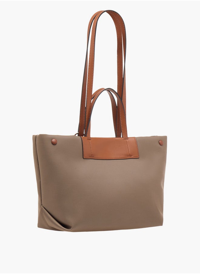 Celeste Women's Panelled Tote Bag with Double Handles  - Image 3