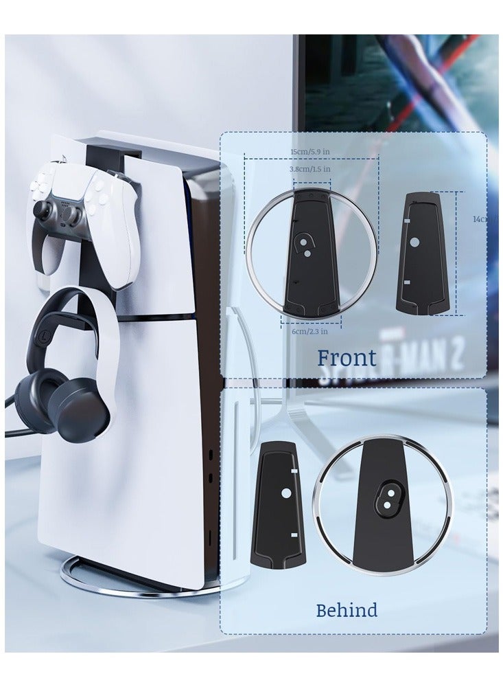 DAX STAR Vertical Stand for PS5 Consoles - Playstation 5 Slim Base Video Game Accessories - Image 3