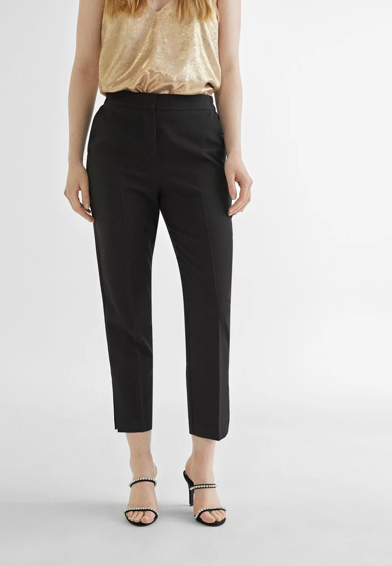 Lola Casademunt Cropped trousers with slits