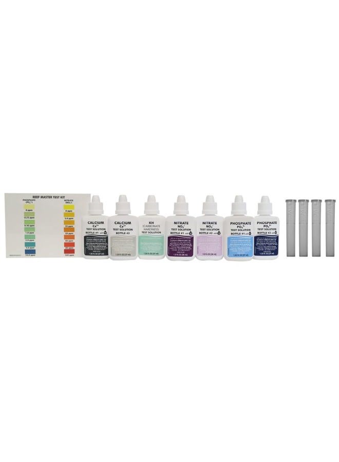 API Reef Aquarium Master Test Kit, multicolor, 14 Count (Pack of 1) - Image 2