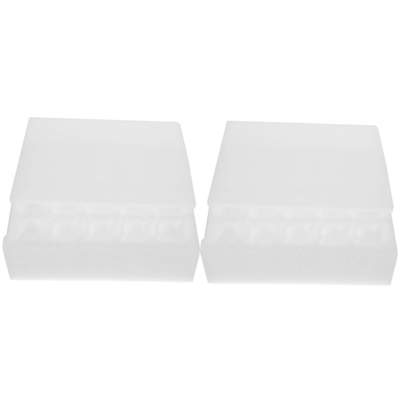 2 Pack Foam Tray for Shipping Holder Protective Design Supermarket Storage - Image 2