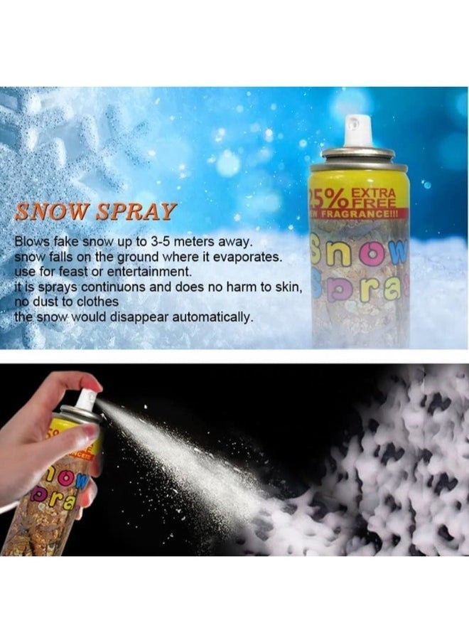 White Snow & Crazy Decorative Party Spray UAE National Day Realistic & Safe Formula Unisex Festival Essential Enchanting Winter Scenes Versatile Occasion Compact Design Festival Party Essential - pzsku/Z496905B515D056908E33Z/45/_/1724538243/10f1ff35-0ae7-421f-9deb-891b8dbdd9b5