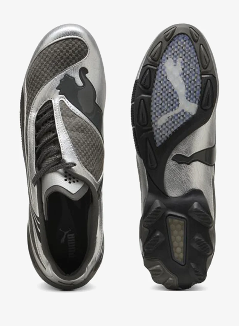 Puma Shadow Gray-PUMA Black V-S1 Metallic Sneakers Unisex for Men | Best Price UAE