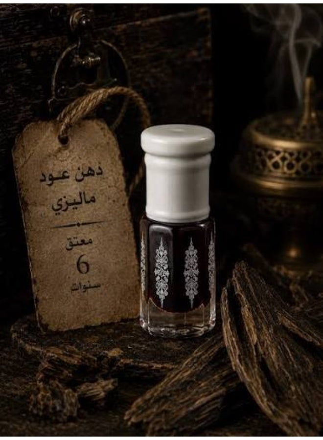 دهن عود ماليزي معتق نادر نص تولة