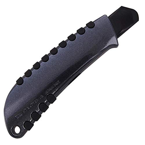 NT Cutter Premium Evolution PMG series Aluminum Die-Cast Cushioned Grip Auto-Lock Utility Knife, With Ultra-Sharp Black Blade (PMGL-EVO2R) - Image 5
