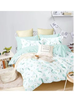 light blue and white